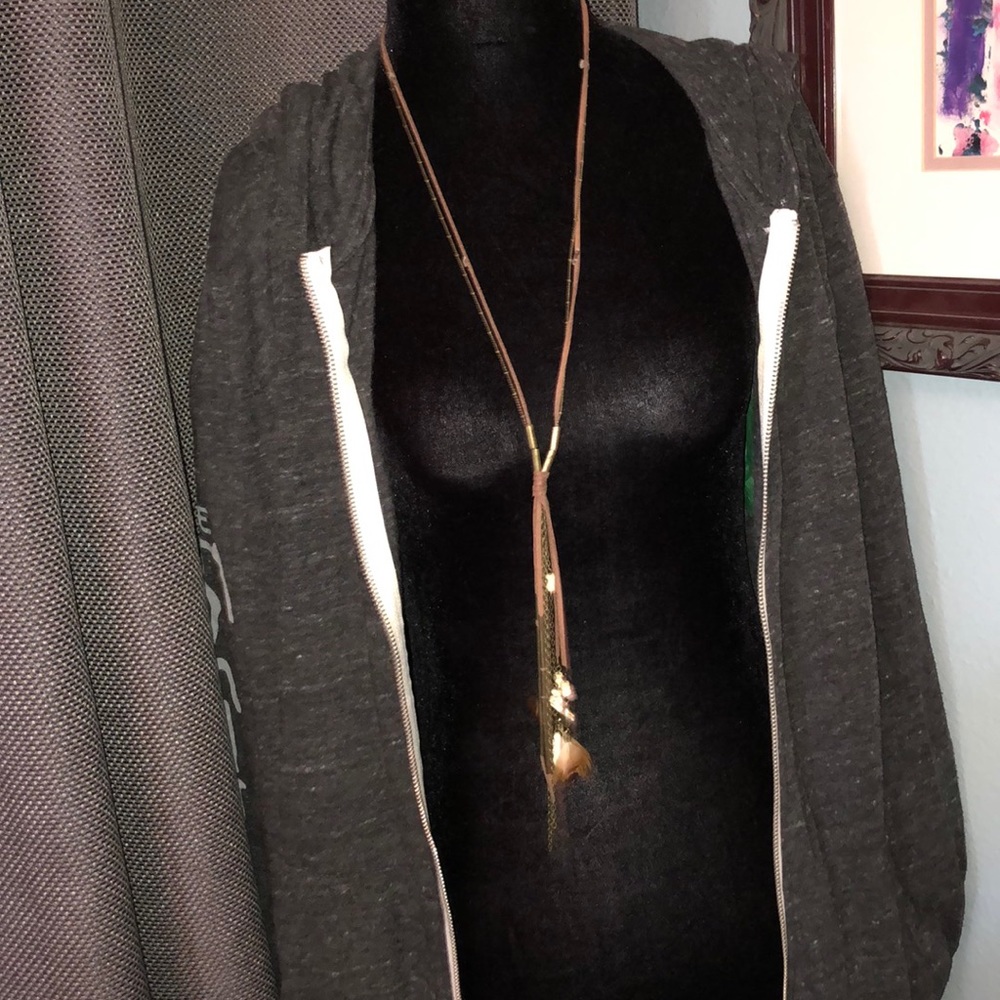 Bohemian drop necklace